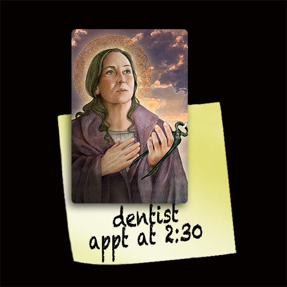 St. Apollonia Magnet - Portraits of Saints