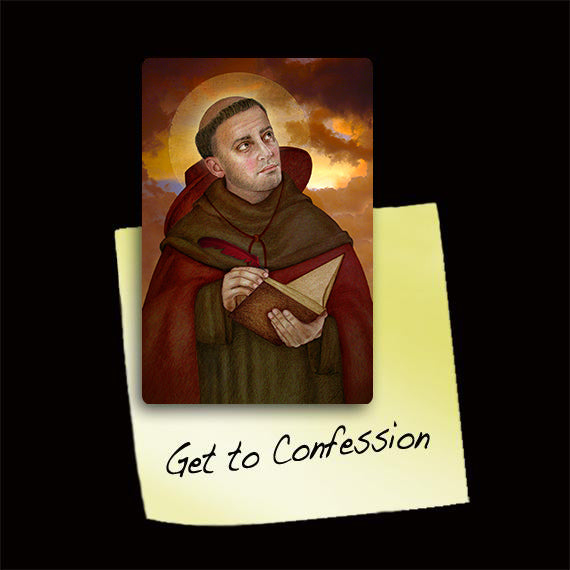 St. Bonaventure Magnet - Portraits of Saints