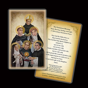 Dominican Saints Holy Card