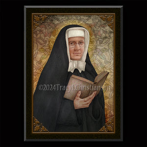 Bl. Miriam Teresa Damjanovich Plaque & Holy Card Gift Set