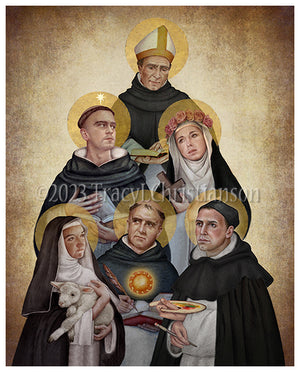 Dominican Saints Print