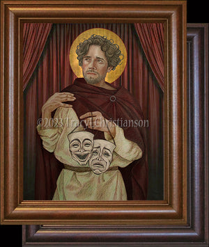 St. Genesius of Rome Framed Art