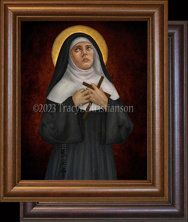 St. Marie of the Incarnation Framed Art - Portraits of Saints