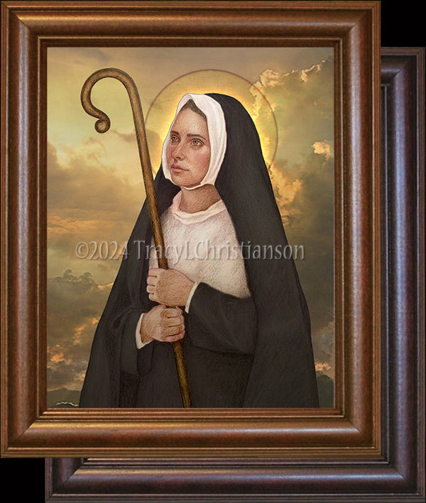 St. Samantha of Clonbroney Framed Art - Portraits of Saints
