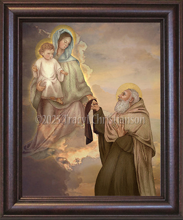 St. Simon Stock Framed Art - Portraits of Saints