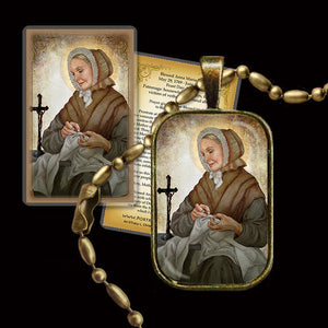 Bl. Anna Maria Taigi Pendant & Holy Card Gift Set