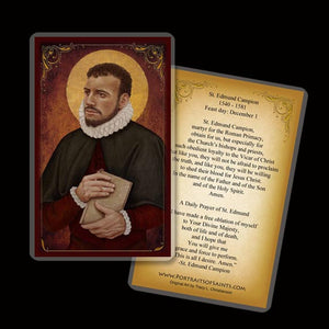 St. Edmund Campion Holy Card