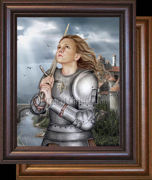 St. Joan of Arc Framed