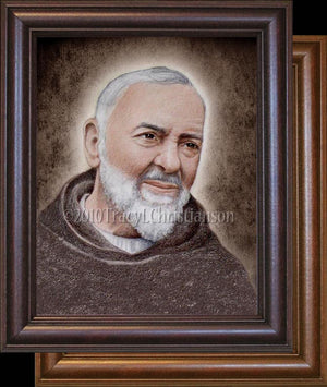 St. Padre Pio (A) Framed