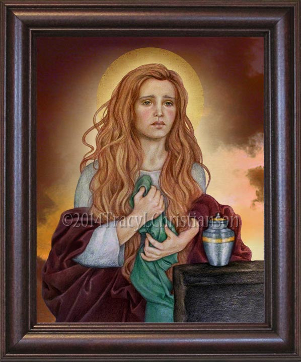 St. Mary Magdalene (B) Framed - Portraits of Saints