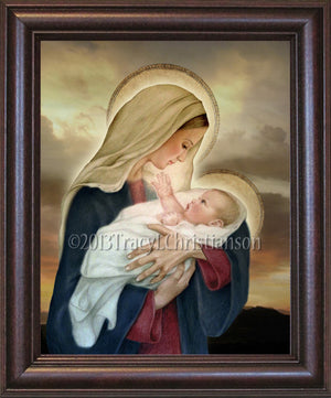 Madonna & Child (F) Framed