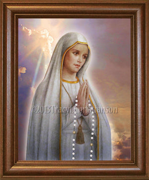 Our Lady of Fatima Framed