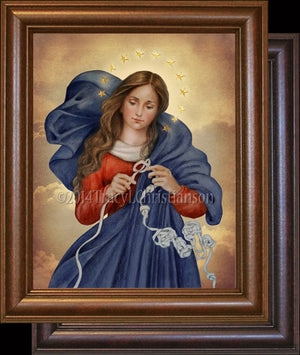 Our Lady Undoer of Knots Framed