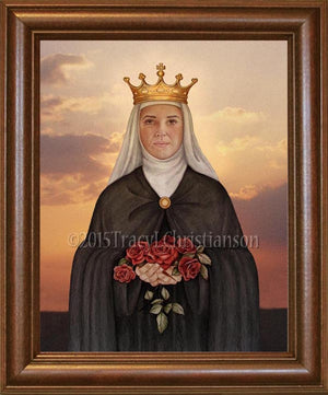 St. Elizabeth of Portugal Framed