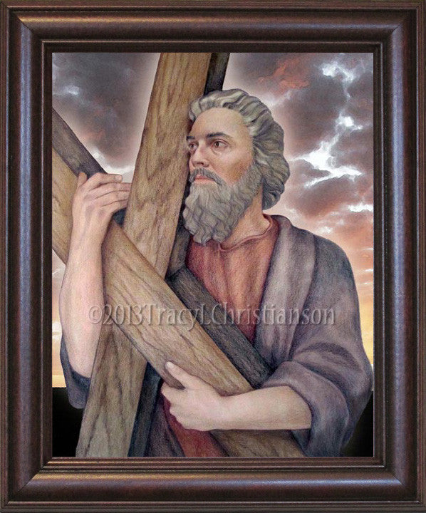 St. Andrew the Apostle Framed - Portraits of Saints