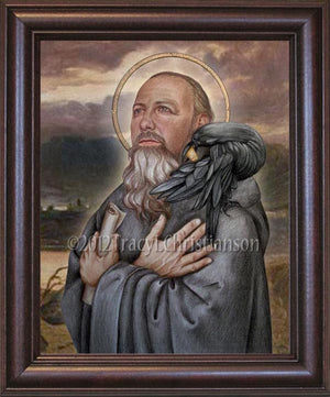 St. Benedict of Nursia Framed