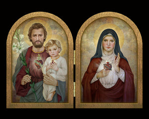 Holy Family Diptych