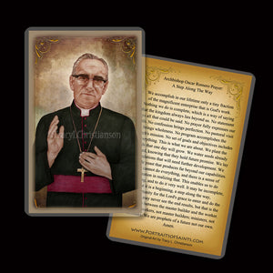 St. Oscar Romero Holy Card
