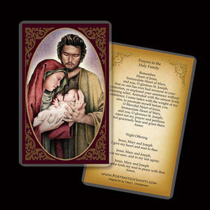 Holy Family (B) Holy Card