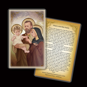 Holy Family (F) Holy Card