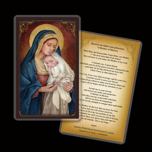 Madonna & Child (H) Holy Card