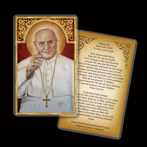 Pope St. John XXIII Holy Card
