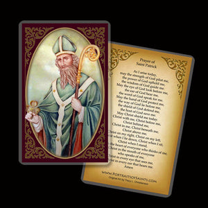 St. Patrick (A) Holy Card