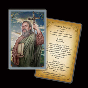 St. Philip the Apostle Holy Card