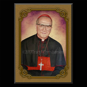 Francis Xavier Cardinal Nguyen Van Thuan Plaque & Holy Card Gift Set