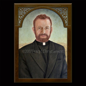Bl. Fr. Stanley Rother Plaque & Holy Card Gift Set