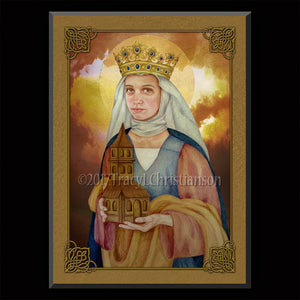 St. Adelaide Plaque & Holy Card Gift Set