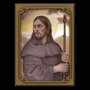 St. James the Less Plaque & Holy Card Gift Set