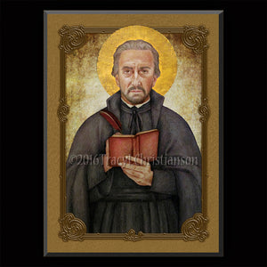 St. Peter Canisius Plaque & Holy Card Gift Set