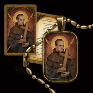 St. Paul Miki Pendant & Holy Card Gift Set
