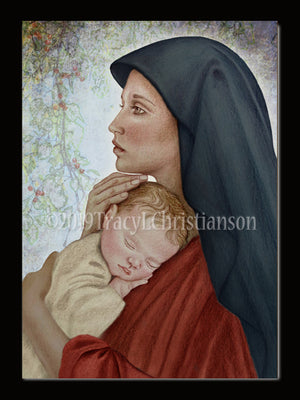 Christmas Card Madonna & Child (O)