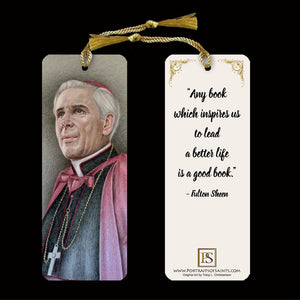 Bishop Fulton Sheen Bookmark