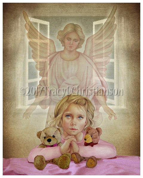 Guardian Angel Print - Portraits of Saints