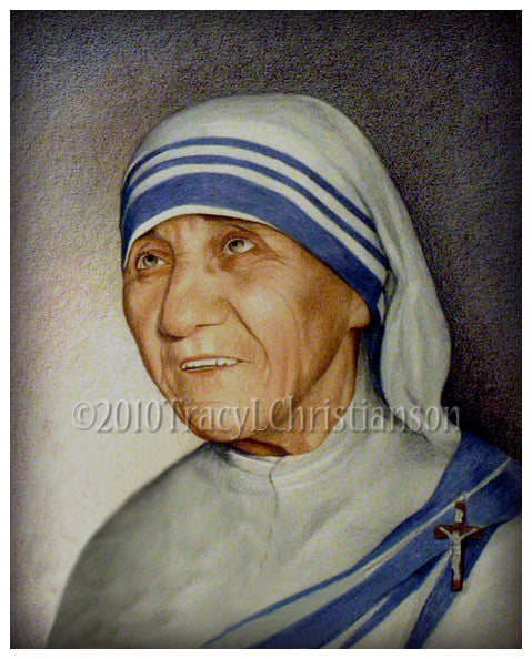 St. Mother Teresa of Calcutta Print - Portraits of Saints