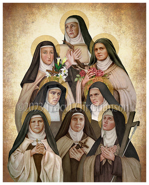 Carmelite Nuns Print