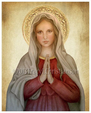 Mary, Mother of God Print