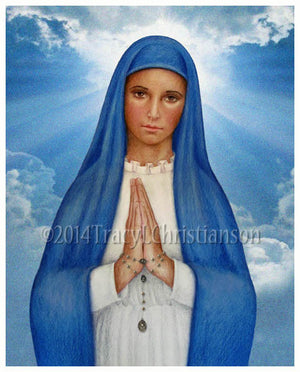 Our Lady of Kibeho Print