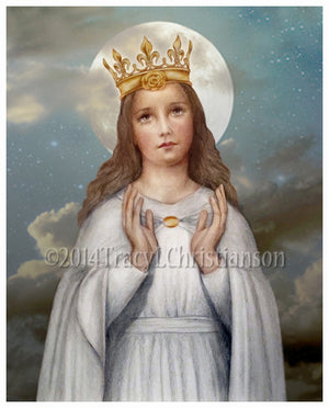 Our Lady of Knock Print