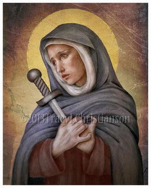 Our Lady of Sorrows Print