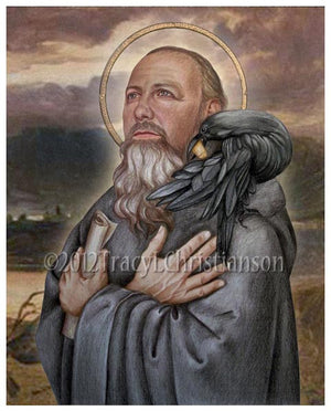 St. Benedict of Nursia Print