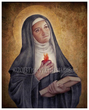 St. Gertrude the Great Print