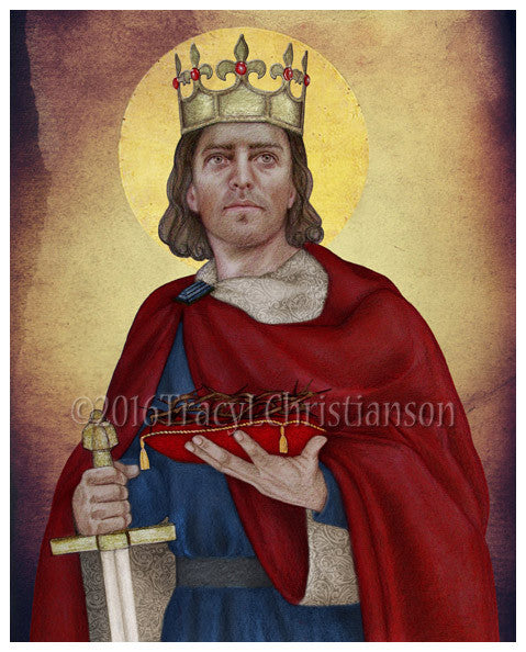 King Louis Ix Of France Stock Illustration - Download Image Now - Louis IX  Of France, Portrait, Crown - Headwear - iStock