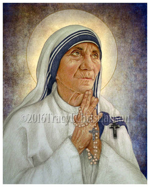 St. Mother Teresa of Calcutta (B) Print