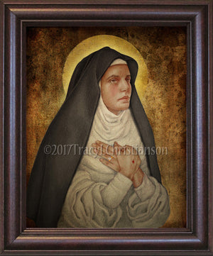 St. Catherine de Ricci Framed