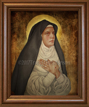 St. Catherine de Ricci Framed