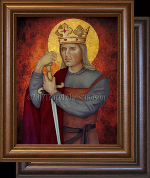 St. Eric IX, King of Sweden Framed